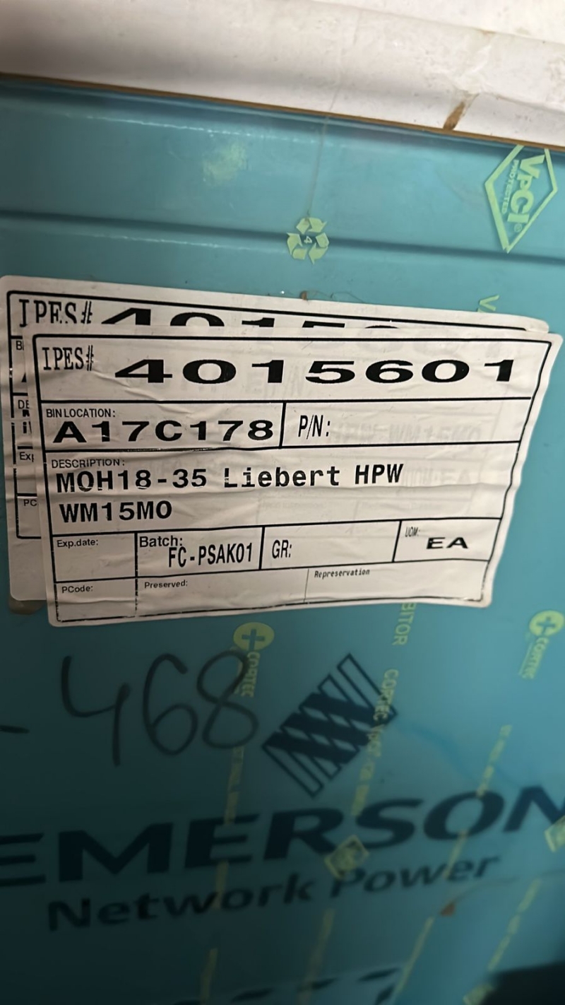 ������������ ����������� Liebert HPW WM15MO