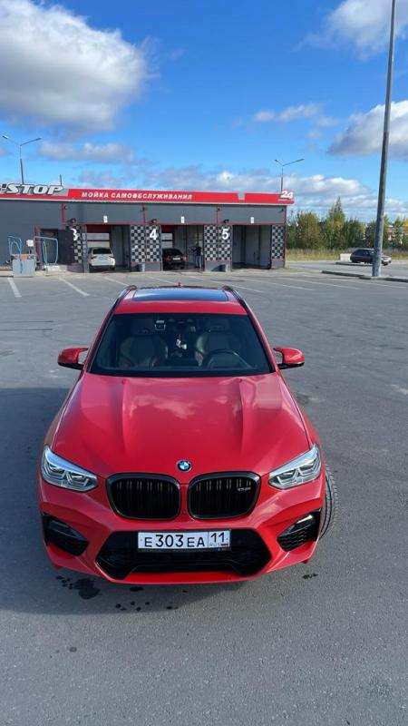 ������ ���������� BMW X3 M 2020 �.�.