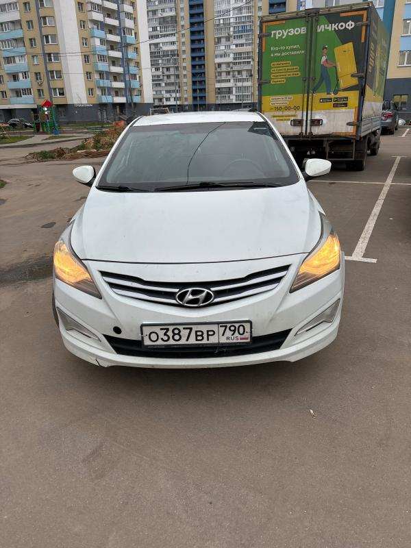 ������ ���������� HYUNDAI SOLARIS 2016 �.�.